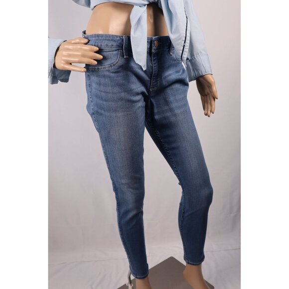 Hollister Low-Rise Jean Legging W32 L28 Advanced Stretch Denim Womens Size 15R - Picture 1 of 7